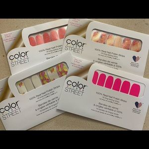 COLORSTREET Nail Polish Strips 4 All New